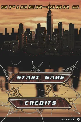 Spider-Man 2 (Japan) screen shot title